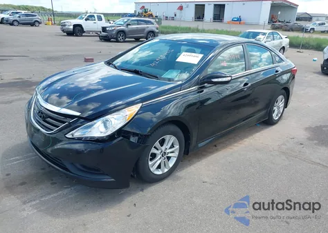2014 Hyundai Sonata Gls from USA, damaged, VIN 5NPEB4AC3EH883490